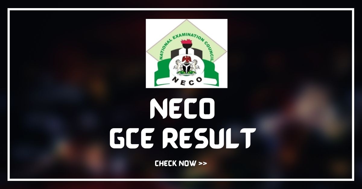 Neco Gce 2024 Result Evvy Oralia