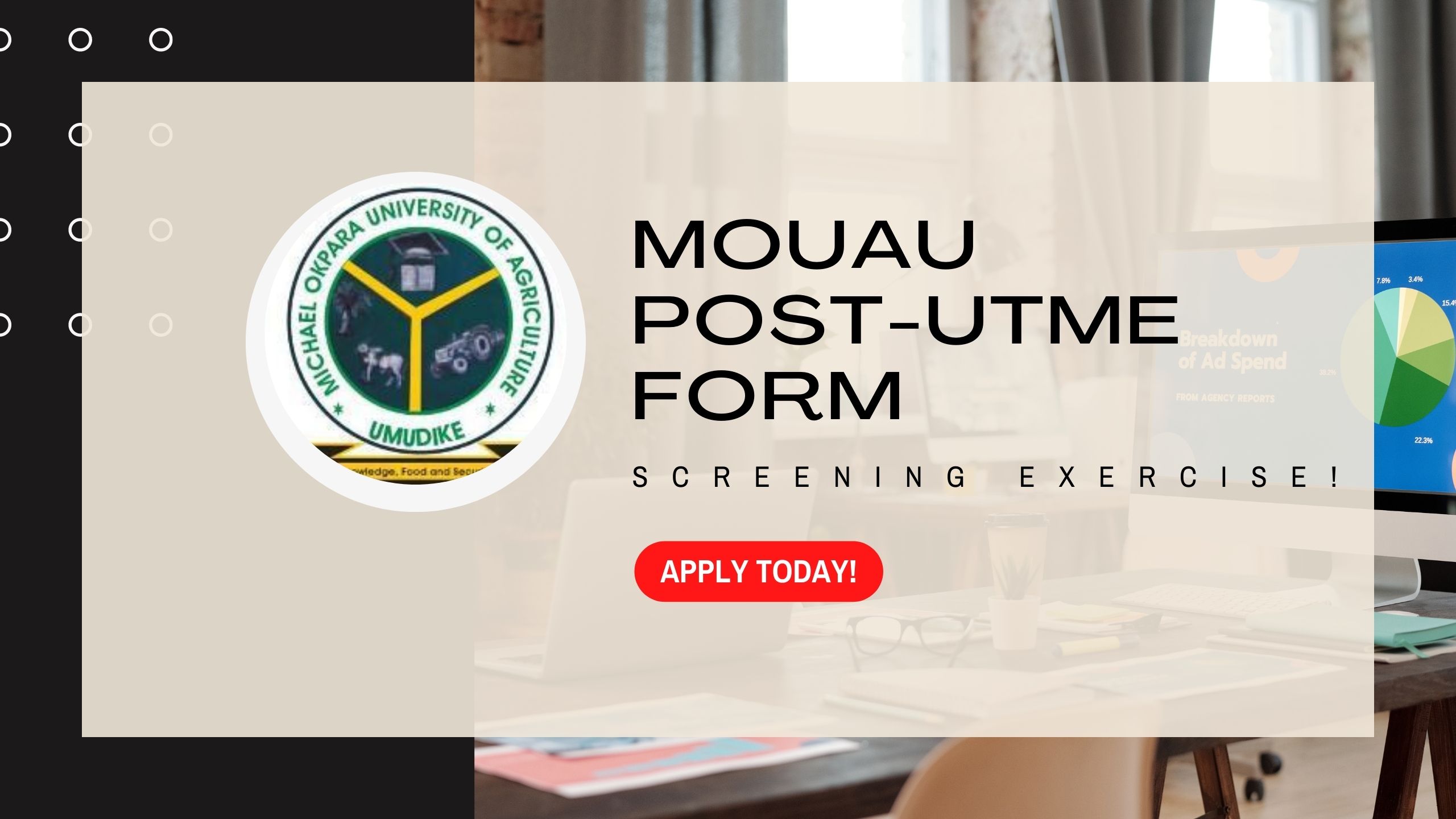 MOUAU PostUTME Form for 2023/2024 Screening • NGScholars